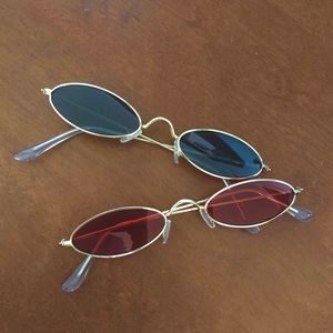 Two tiny glasses for the price of one 💕👍🏻